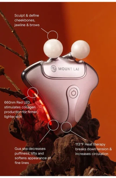 Mount Lai Vitality Qi Led Gua Sha Device In White