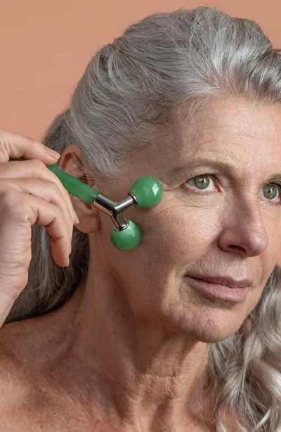 Mount Lai Jade Tension Melting Massager For Face And Neck In Green