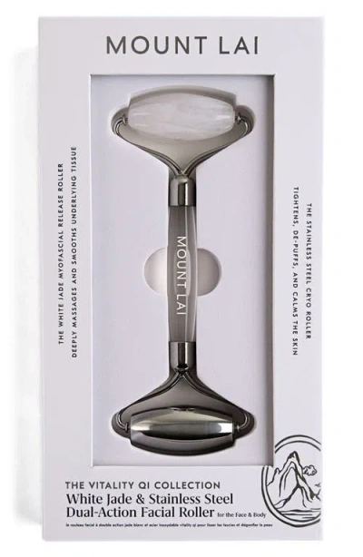 Mount Lai Women's Vitality Qi Facial Roller In White