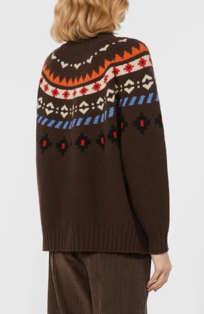 Weekend Max Mara Weekend Maxmara Hardy Jumper Chocolate In Brown