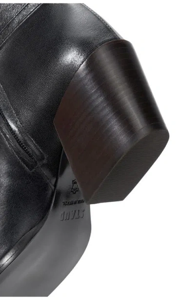 Staud Austen Block Heel Bootie In Black