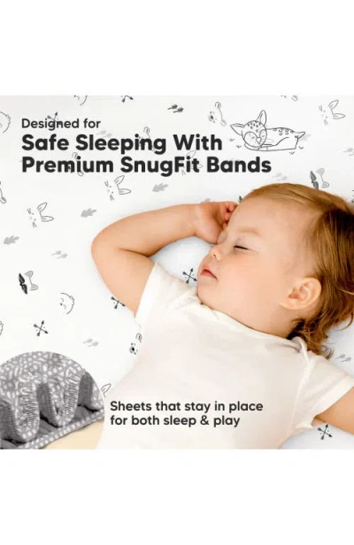 Keababies Isla Fitted Mini Crib Sheets In Multi