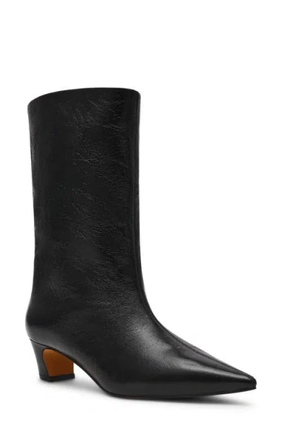 Steve Madden Lytton Pointed Toe Boot In Black