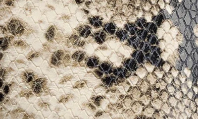 Stuart Weitzman Maeve Snakeskin Embossed Bootie In Multi