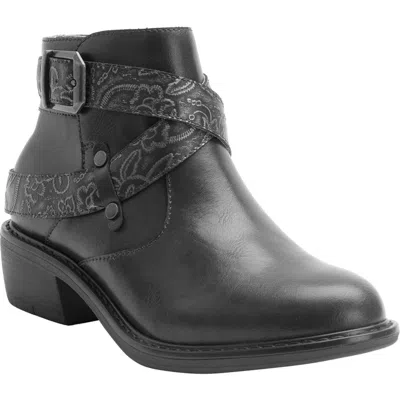 Alegria By Pg Lite Millie Embossed Block Heel Bootie In Multi