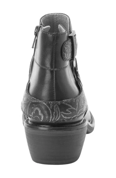 Alegria By Pg Lite Millie Embossed Block Heel Bootie In Multi