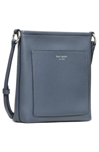Kate Spade New York Ava Pebble Leather Swing Crossbody Bag In Blue