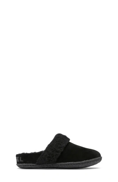 Sorel Kids' Nakiska Ii Faux Fur Slide Slipper In Multi