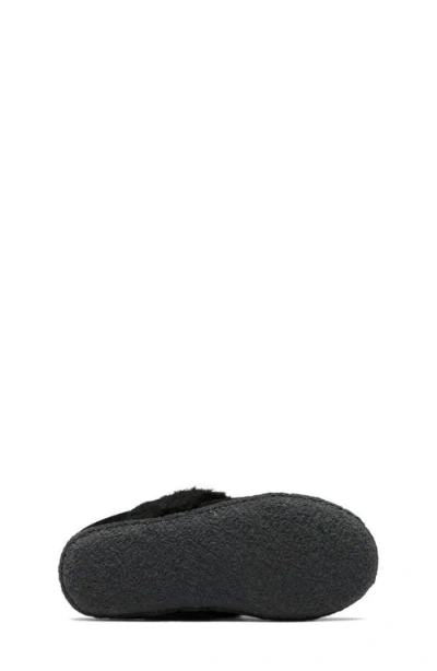 Sorel Kids' Nakiska Ii Faux Fur Slide Slipper In Multi