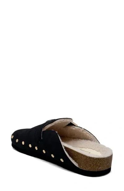 Shushop Tori Faux Shearling Lined Clog In Multi