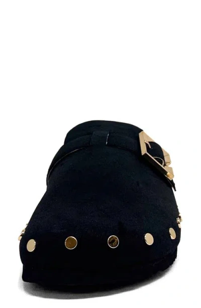 Shushop Tori Faux Shearling Lined Clog In Multi