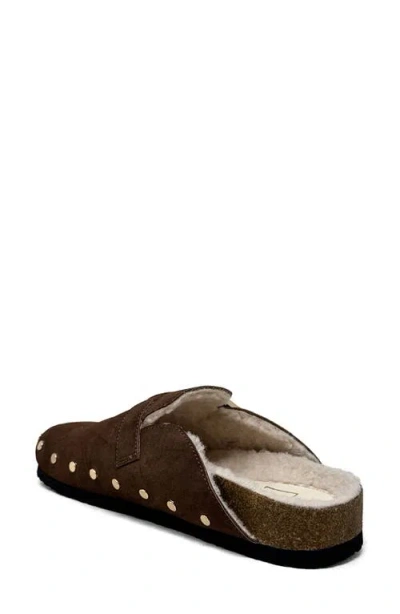Shushop Tori Faux Shearling Lined Clog In Multi