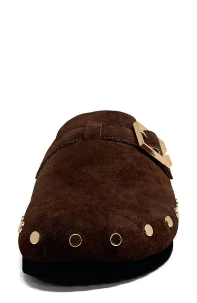 Shushop Tori Faux Shearling Lined Clog In Multi