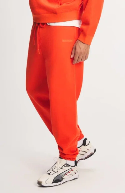 Savage X Fenty Fleece Joggers In Red