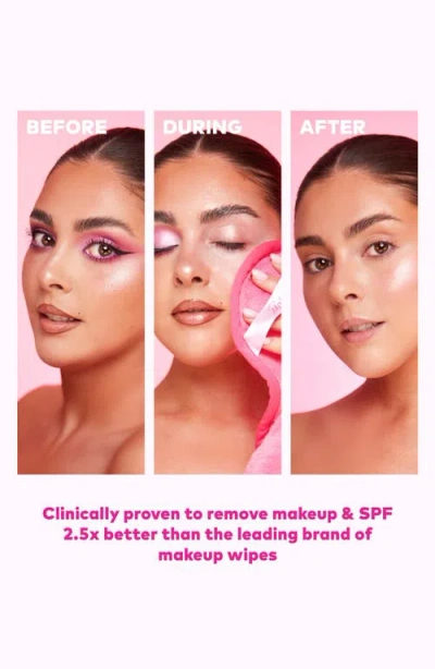 The Original Makeup Eraser Fab-bow-lous 7-day Reusable Makeup Eraser Set In Transparent