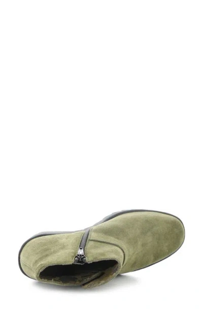 Fly London Yort Wedge Bootie In Green