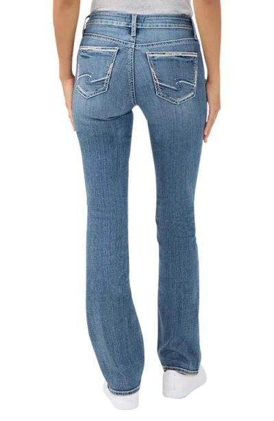 Silver Jeans Co. Women's Suki Mid Rise Slim Bootcut Jeans In Blue
