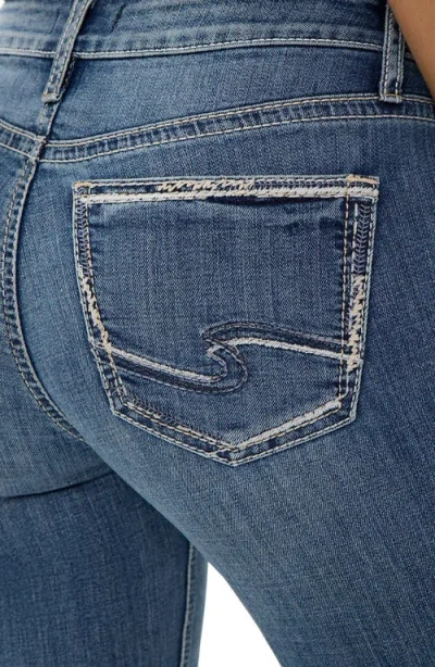 Silver Jeans Co. Women's Suki Mid Rise Slim Bootcut Jeans In Blue