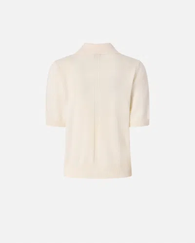 Pinko Pull Polo In Neutral