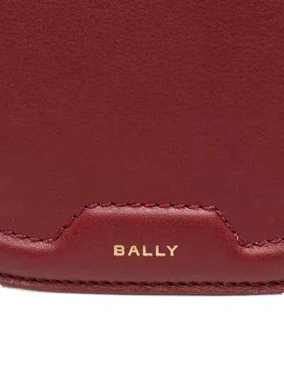 Bally Small Code Flap Cross-body Bag In Red