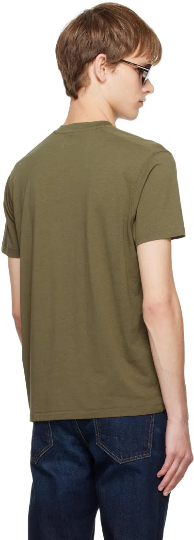 Tom Ford Slim-fit Lyocell And Cotton-blend Jersey T-shirt In Green