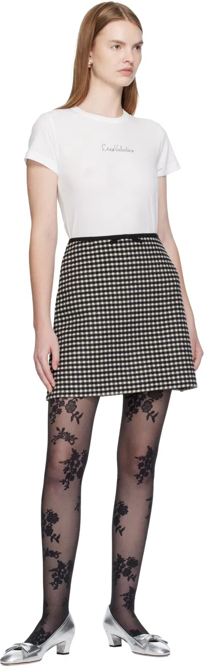 Valentino White Cotton T-shirt In White