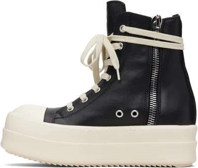 Rick Owens Hollywood Mega Bumper Sneakers In Black