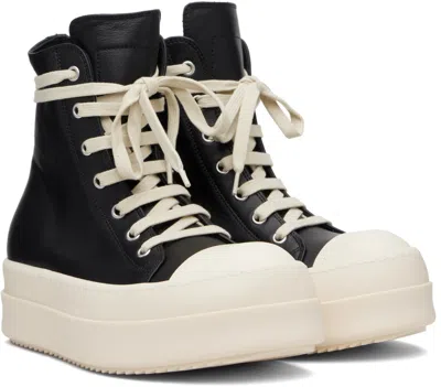 Rick Owens Hollywood Mega Bumper Sneakers In Black