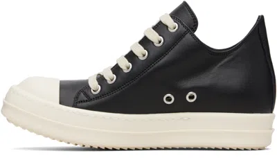 Rick Owens Women Blackwhite Lace Up Sneakers, 3.5 Luxury Sneakers For Women Darveys In Black