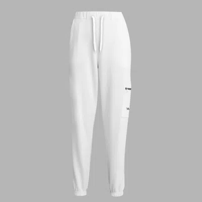 Blvck Whte Zip Pocket Sweatpants In Multi