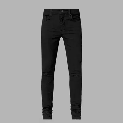 Blvck Monogram Pockets Jeans In Black