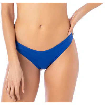 Maaji Victory Bikini Bottom Women Lapis Sublimity Stretch Swimwear Buu1149 In Blue