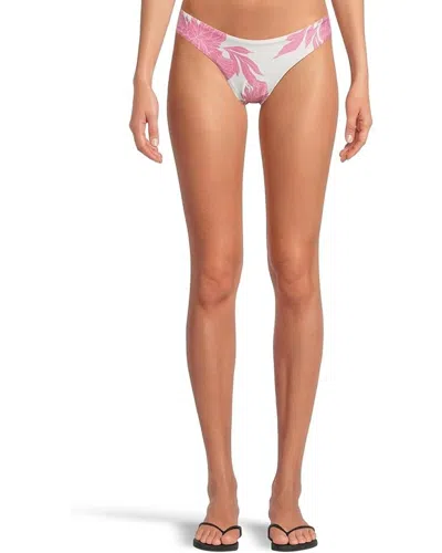 L*space Rocky Bikini Bottom Women's Botanique Floral Low-rise Beach Buu267 In Multi