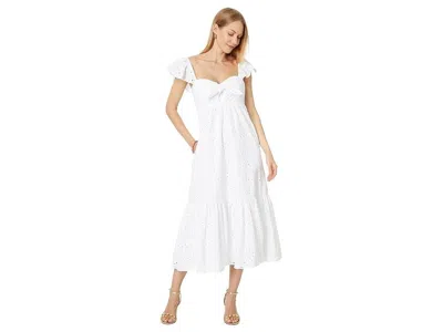Lilly Pulitzer ® Lantana Flutter Sleeve Dress In White