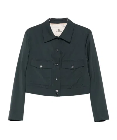 Barena Venezia Button-fastening Flap-pocket Jacket In Blue