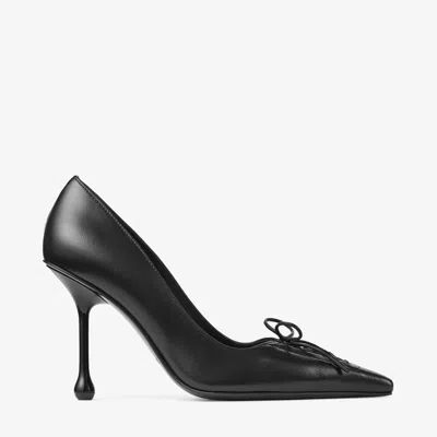Jimmy Choo Scarlett 95 Leather Pumps In Black