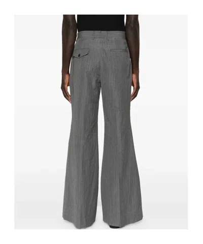 Ann Demeulemeester Belt Loop Casual Pants In Gold