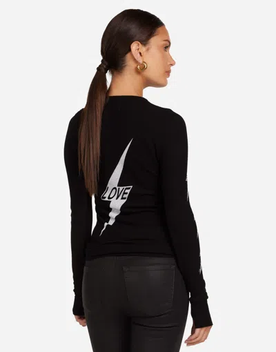 Lauren Moshi Mckinley Bolt Affirmations In Black