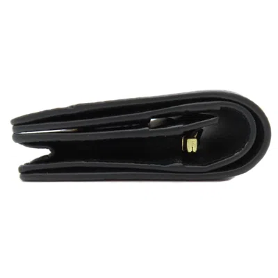 Pre-owned Burberry Black Leather Wallet (bi-fold) ()