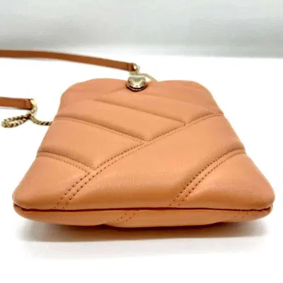 Pre-owned Bvlgari Orange Leather Shoulder Bag ()