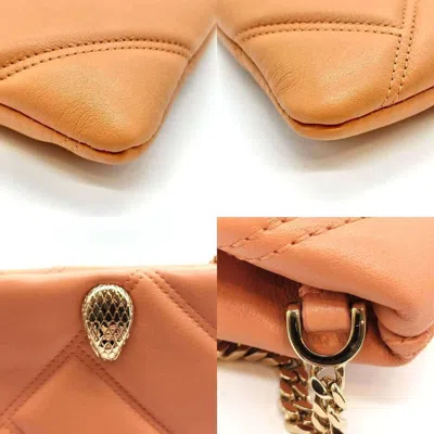 Pre-owned Bvlgari Orange Leather Shoulder Bag ()
