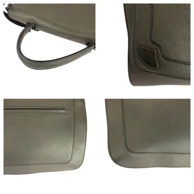 Pre-owned Cartier Brown Leather Handbag Shoulder Bag ()