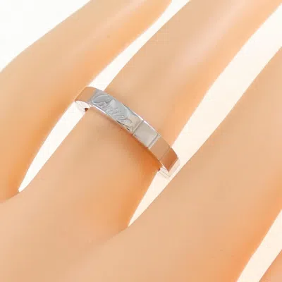 Pre-owned Cartier White Gold White Gold (18k) Band Ring ()