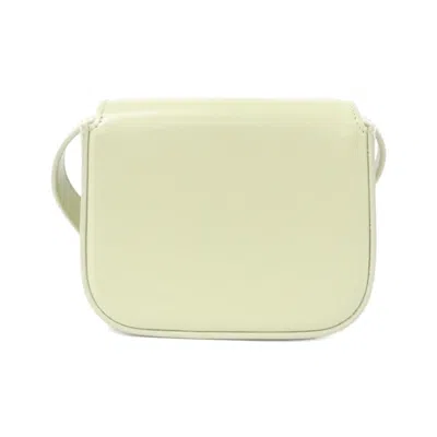 Pre-owned Celine Gold Leather Shoulder Bag ()