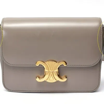 Pre-owned Celine Leather Shoulder Bag ()