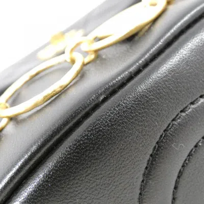 Pre-owned Chanel Black Leather Backpack ()