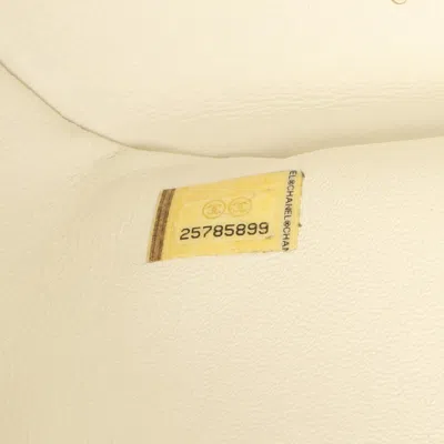 Pre-owned Chanel White Leather Backpack ()
