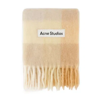 Acne Studios Vally Scarf In Orange