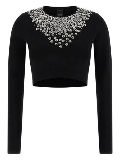 Pinko Big Jim Sweater In Black