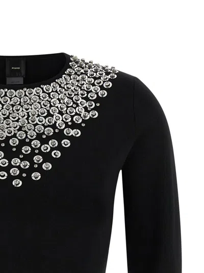 Pinko Big Jim Sweater In Black
